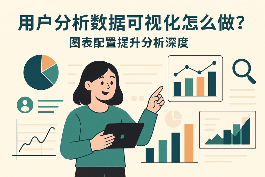 用户分析数据可视化怎么做？图表配置提升分析深度