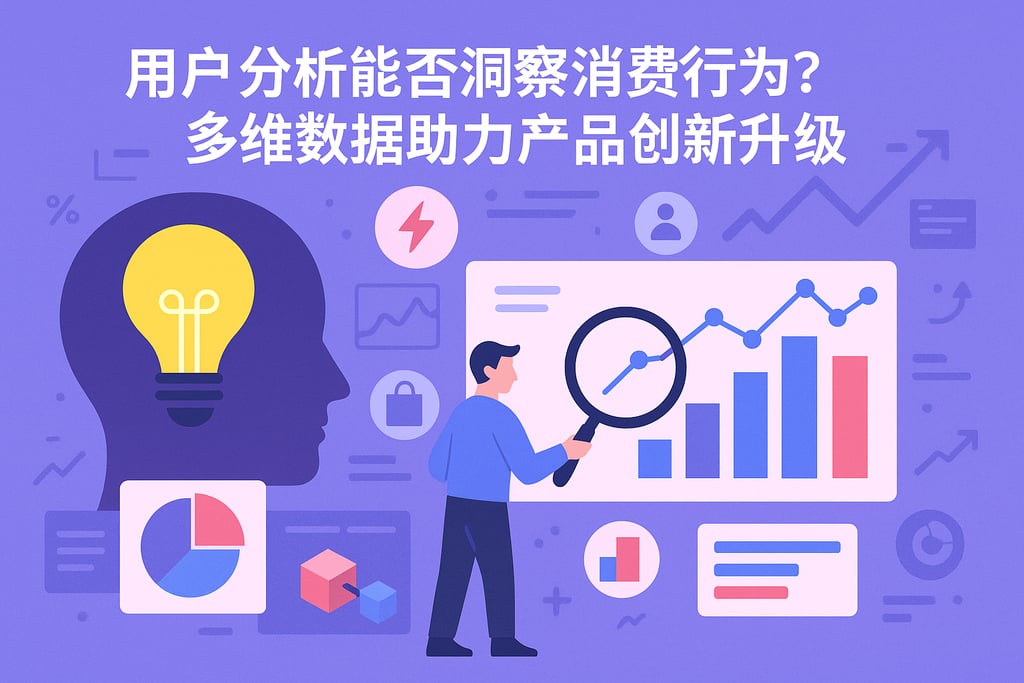 用户分析是否能洞察消费行为？多维数据助力产品创新升级
