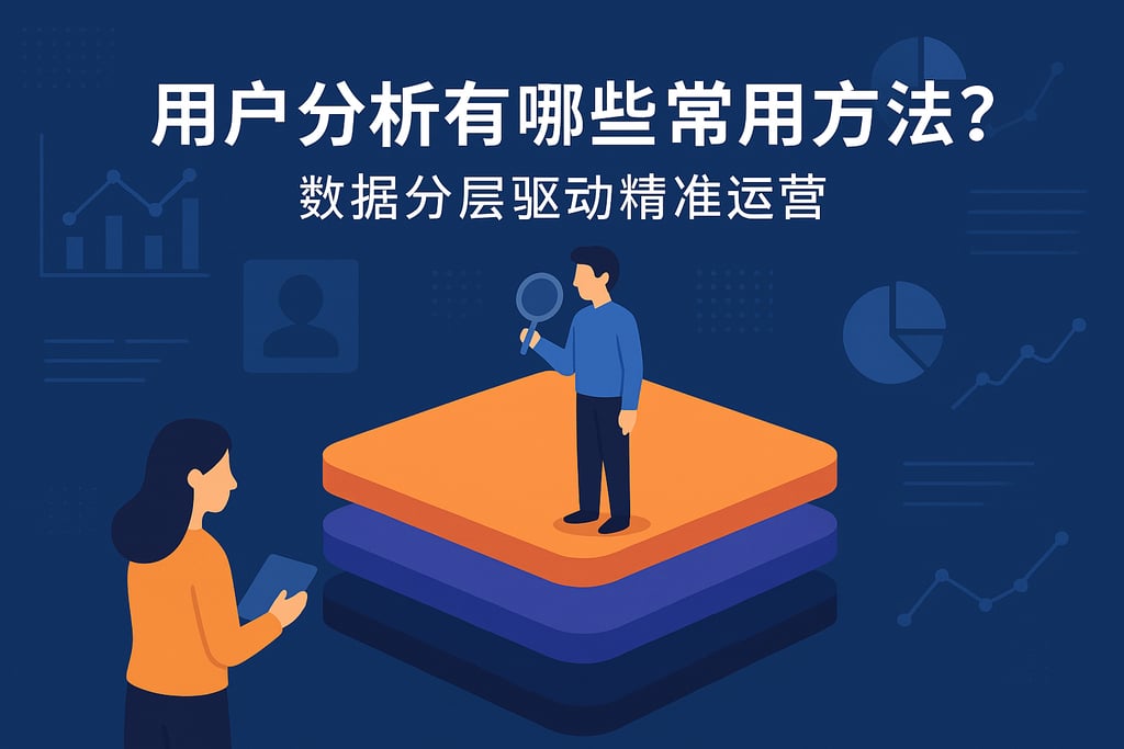 用户分析有哪些常用方法？数据分层驱动精准运营