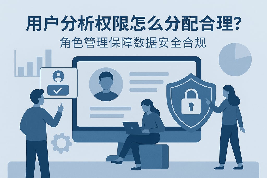 用户分析权限怎么分配合理？角色管理保障数据安全合规