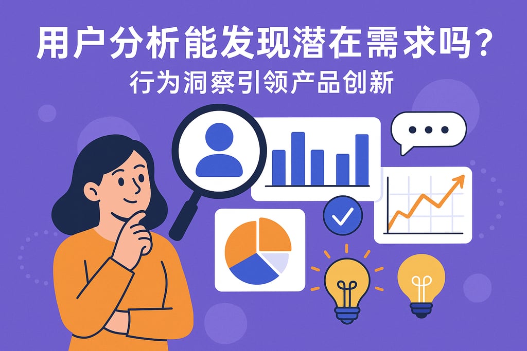 用户分析能发现潜在需求吗？行为洞察引领产品创新