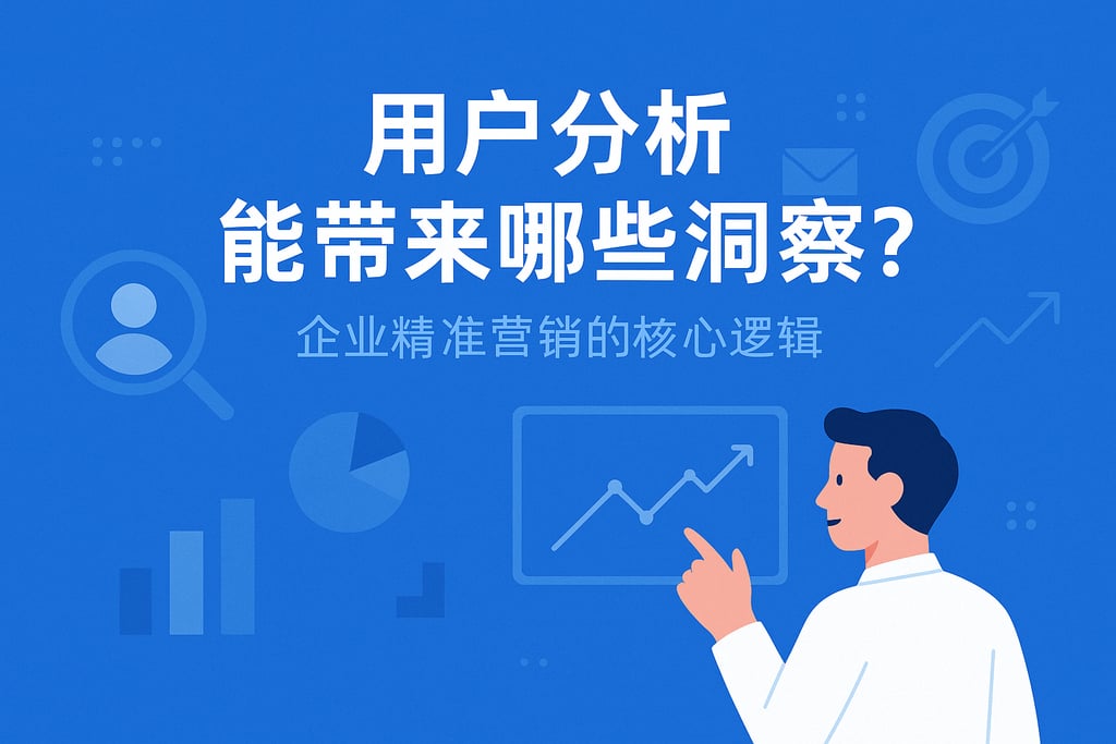 用户分析能带来哪些洞察？企业精准营销的核心逻辑