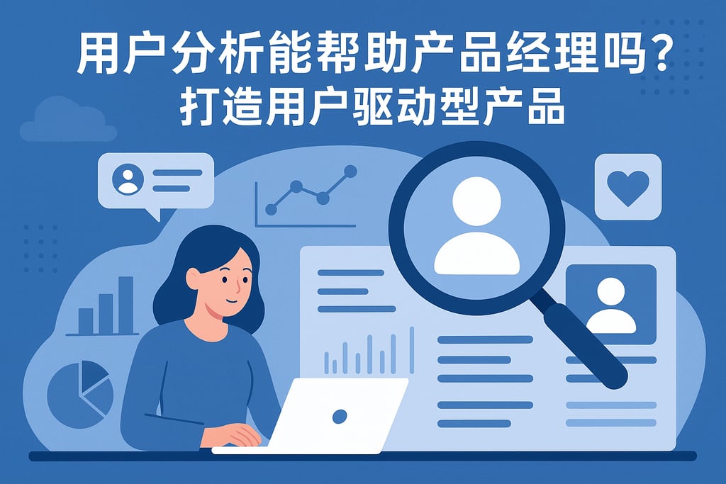 用户分析能帮助产品经理吗？打造用户驱动型产品