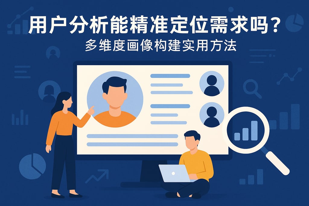 用户分析能精准定位需求吗？多维度画像构建实用方法