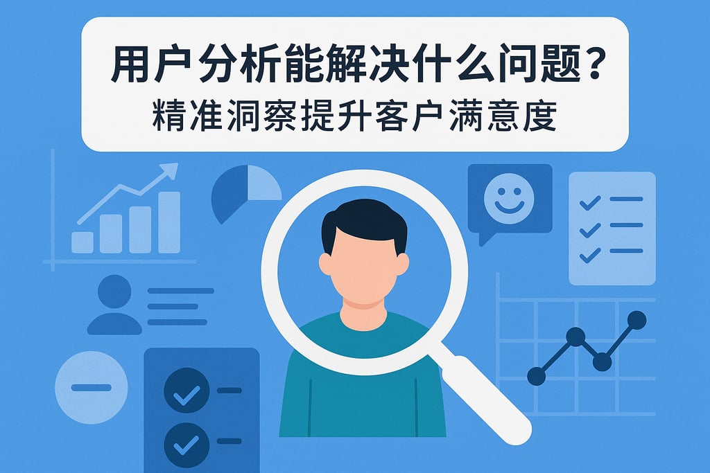 用户分析能解决什么问题？精准洞察提升客户满意度