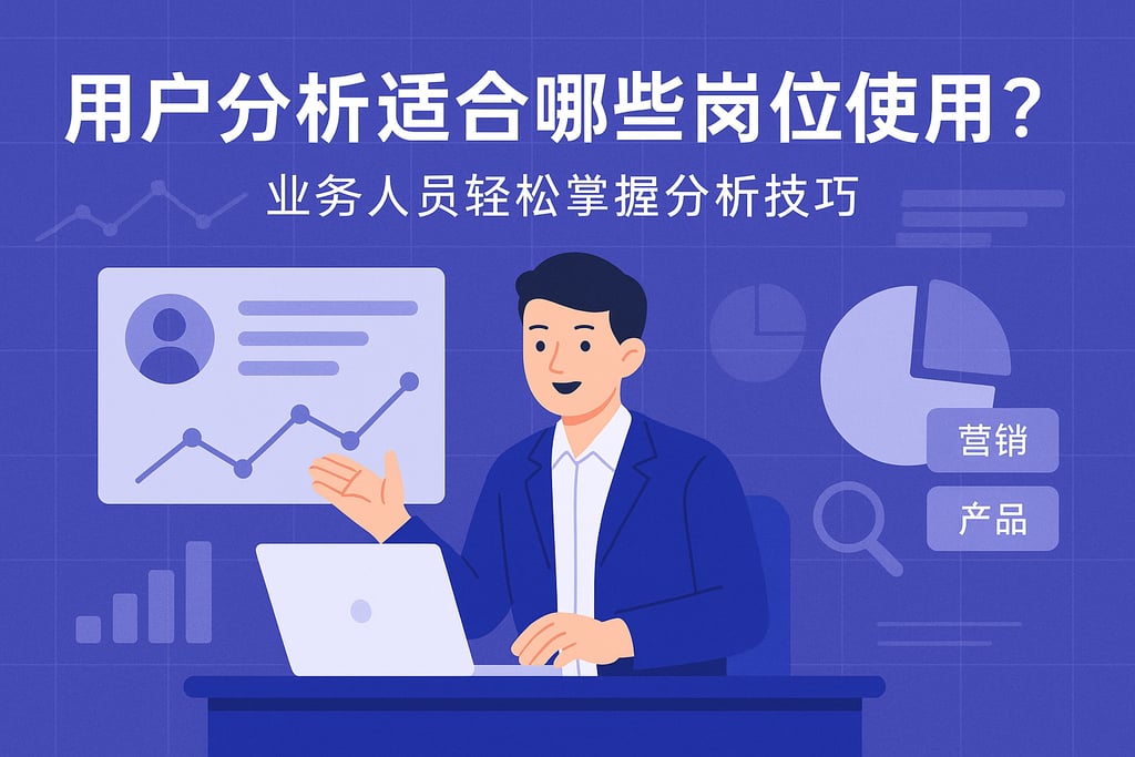 用户分析适合哪些岗位使用？业务人员轻松掌握分析技巧