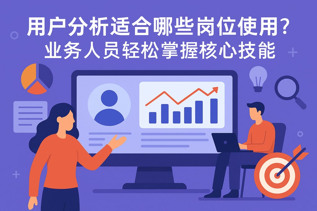 用户分析适合哪些岗位使用？业务人员轻松掌握核心技能