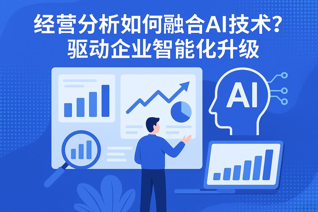 经营分析与AI技术怎么融合？驱动企业智能化升级
