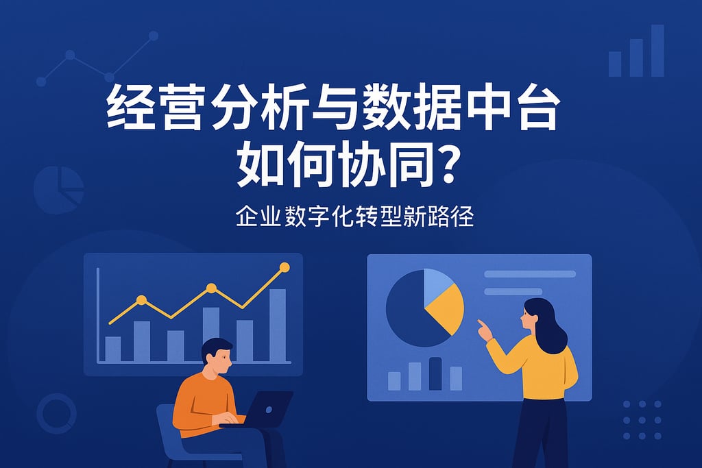 经营分析与数据中台如何协同？企业数字化转型新路径
