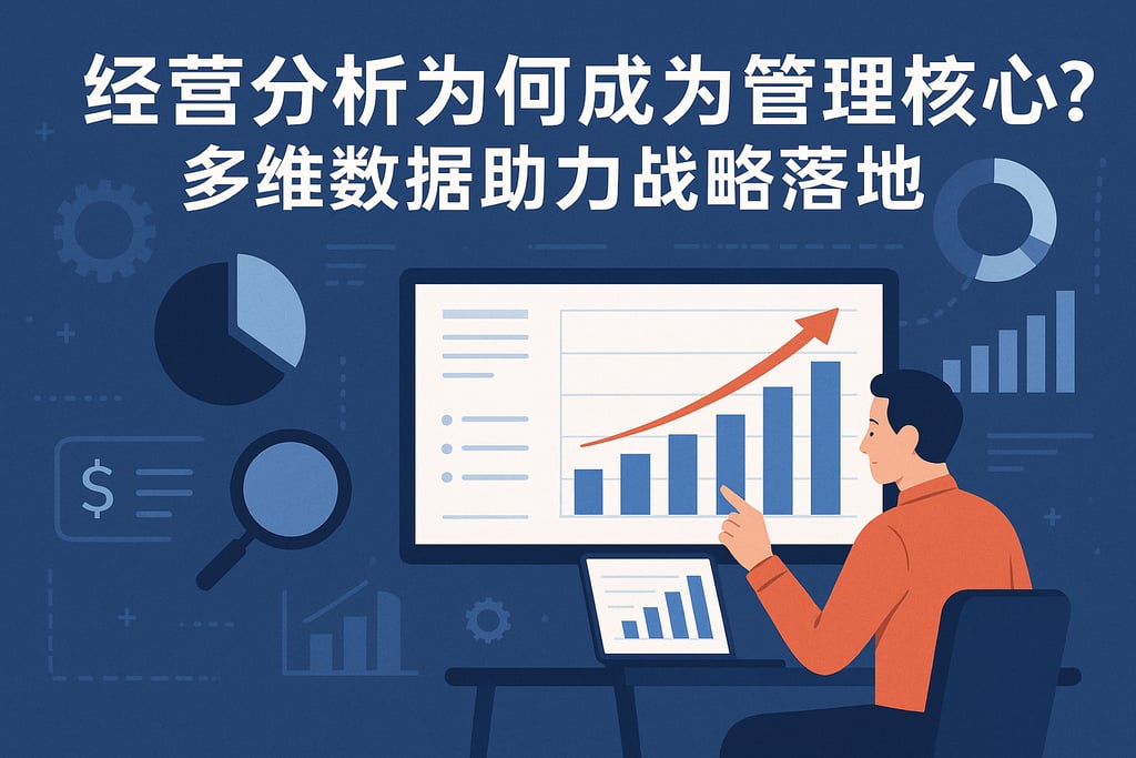 经营分析为何成为管理核心？多维数据助力战略落地