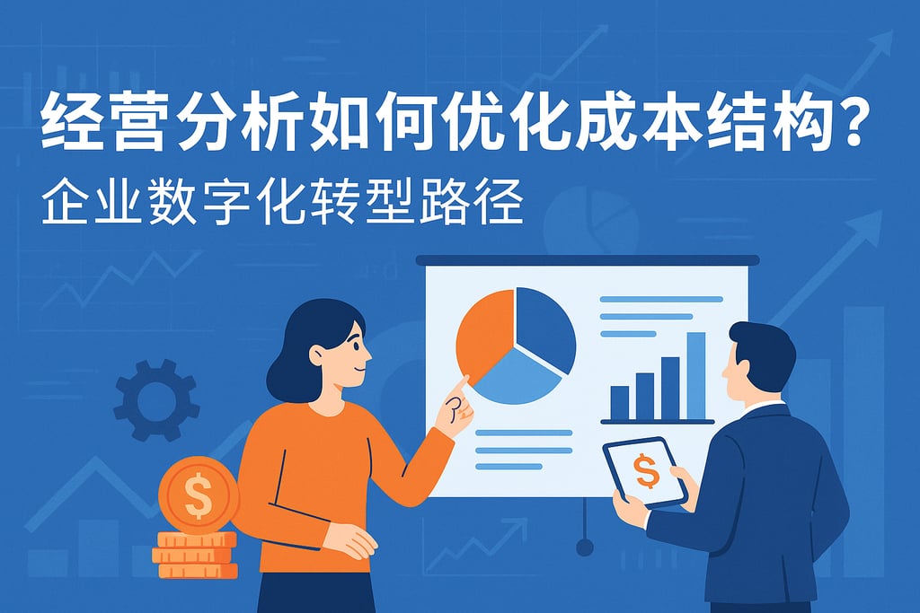 经营分析如何优化成本结构？企业数字化转型路径