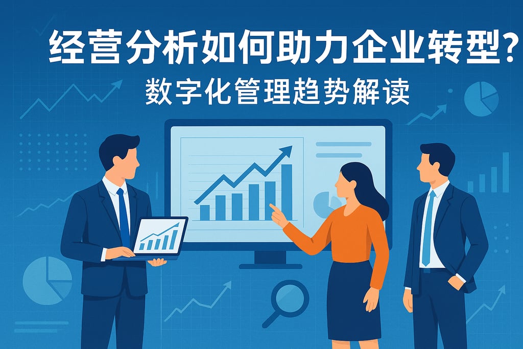 经营分析如何助力企业转型？数字化管理趋势解读