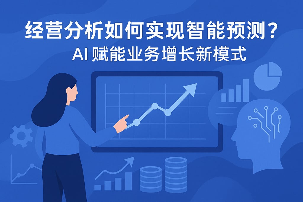 经营分析如何实现智能预测？AI赋能业务增长新模式