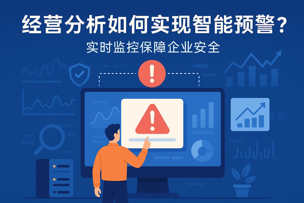 经营分析如何实现智能预警？实时监控保障企业安全