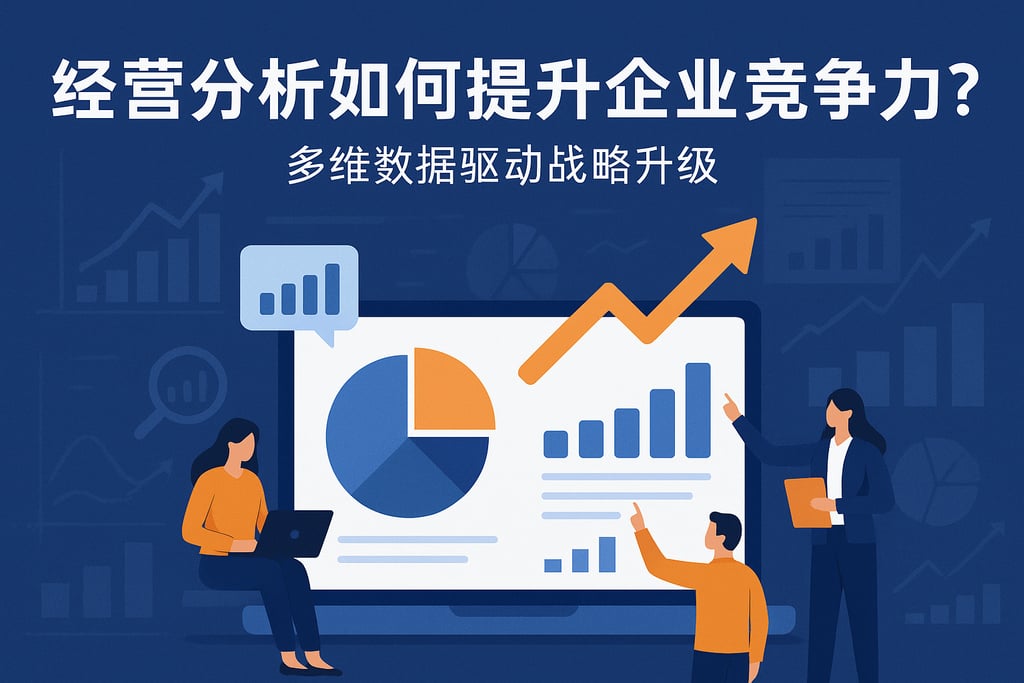 经营分析如何提升企业竞争力？多维数据驱动战略升级
