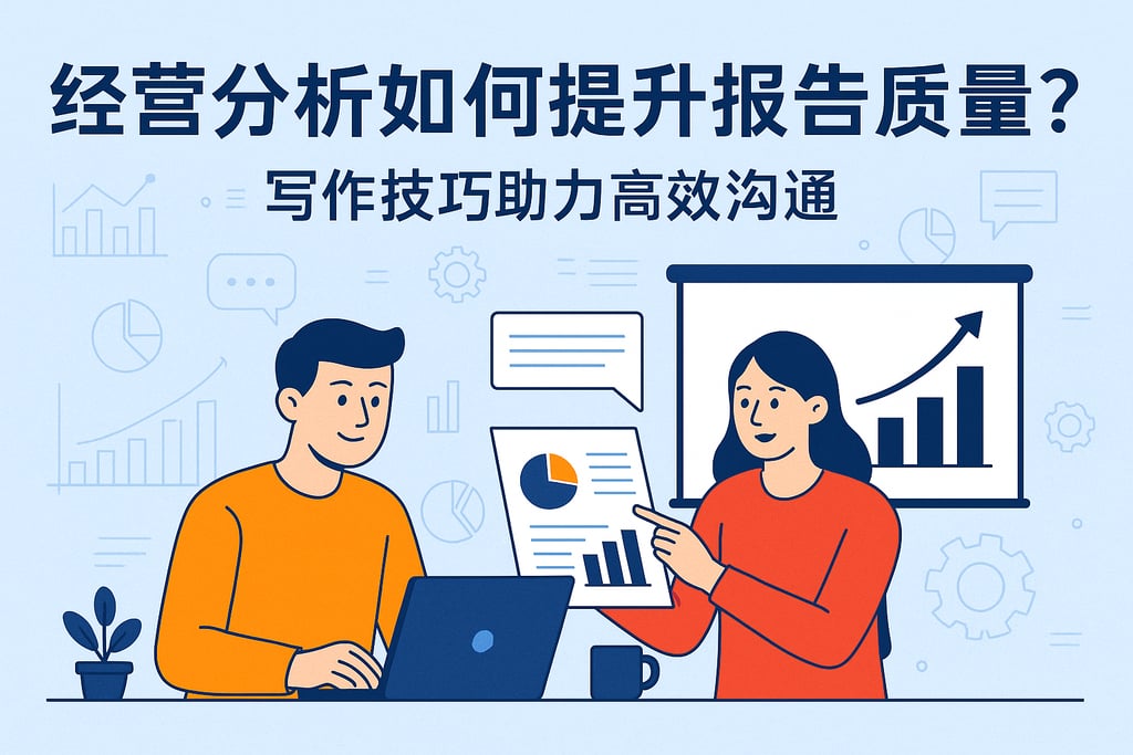经营分析如何提升报告质量？写作技巧助力高效沟通