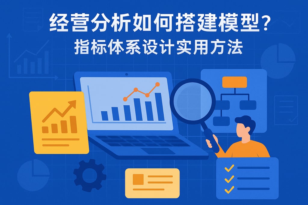 经营分析如何搭建模型？指标体系设计实用方法