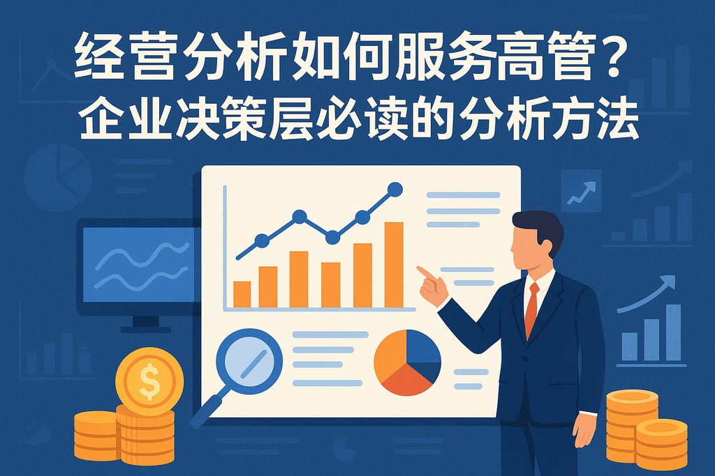 经营分析如何服务高管？企业决策层必读的分析方法