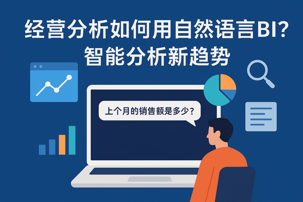 经营分析如何用自然语言BI？智能分析新趋势