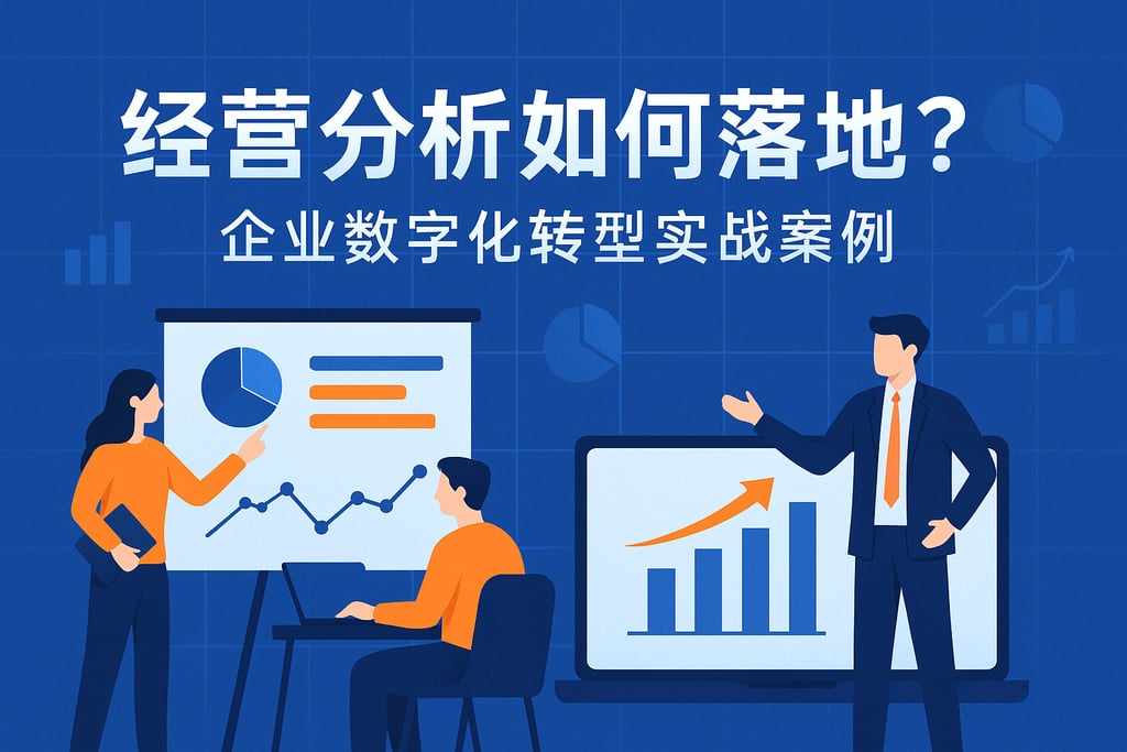 经营分析如何落地？企业数字化转型实战案例