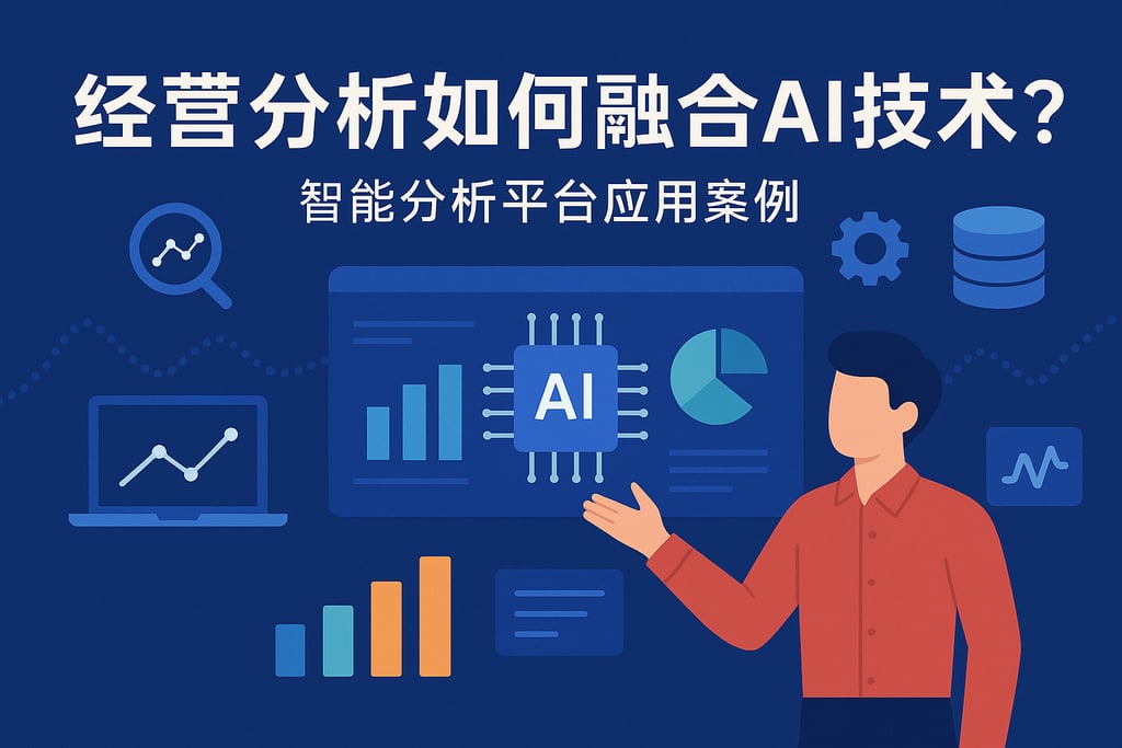 经营分析如何融合AI技术？智能分析平台应用案例