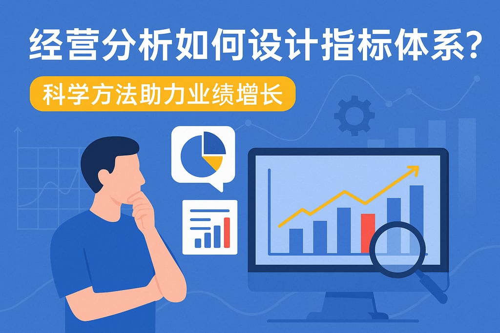 经营分析如何设计指标体系？科学方法助力业绩增长
