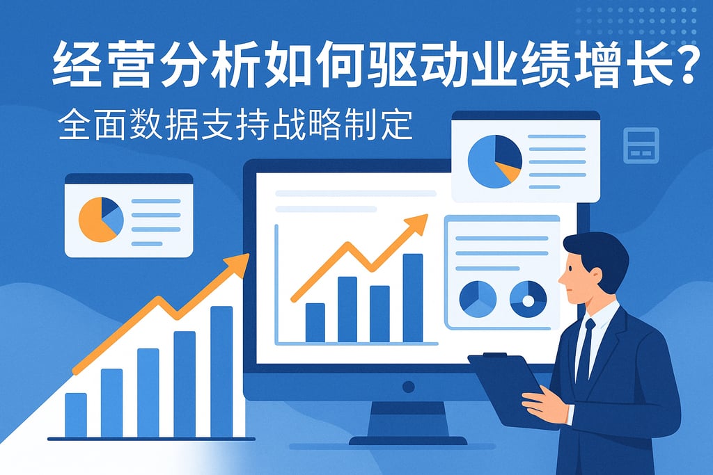 经营分析如何驱动业绩增长？全面数据支持战略制定