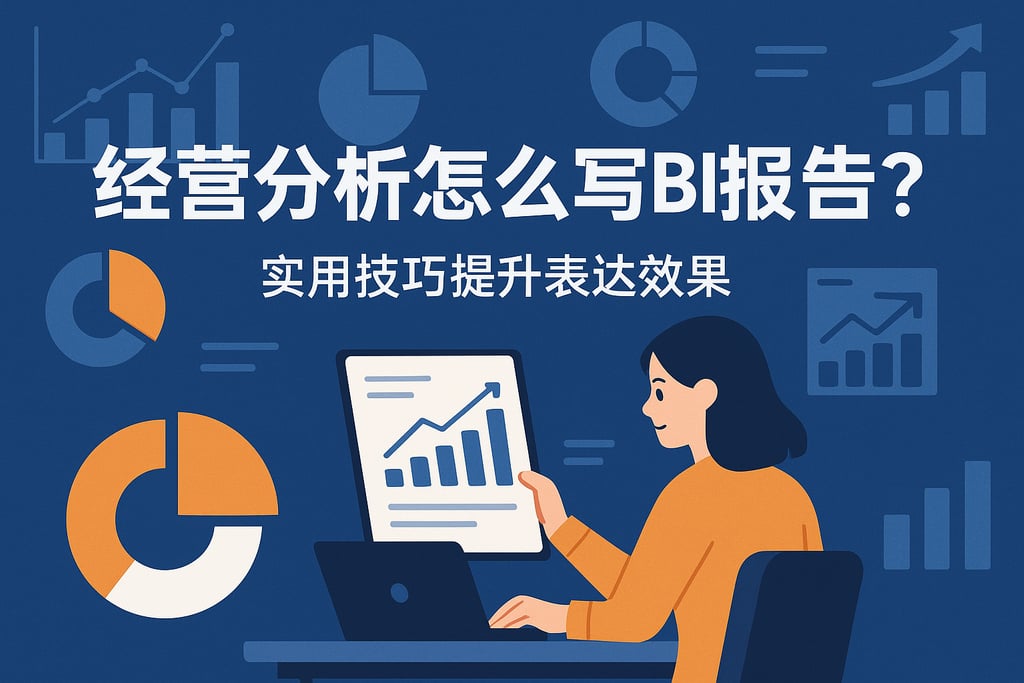 经营分析怎么写BI报告？实用技巧提升表达效果