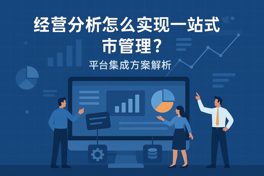 经营分析怎么实现一站式管理？平台集成方案解析