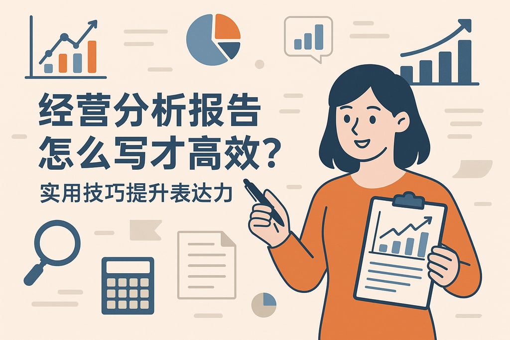 经营分析报告怎么写才高效？实用技巧提升表达力