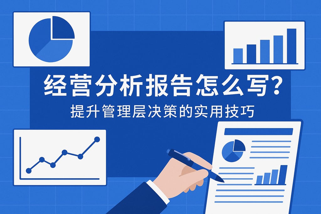 经营分析报告怎么写？提升管理层决策的实用技巧