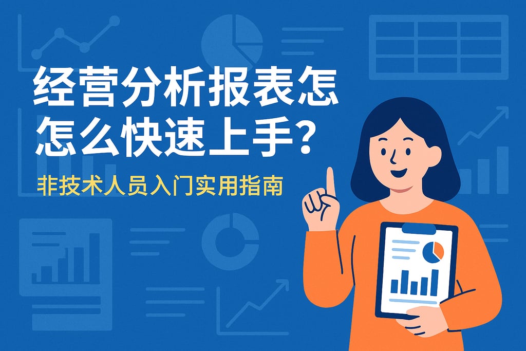 经营分析报表怎么快速上手？非技术人员入门实用指南