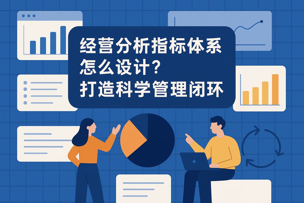 经营分析指标体系怎么设计？打造科学管理闭环