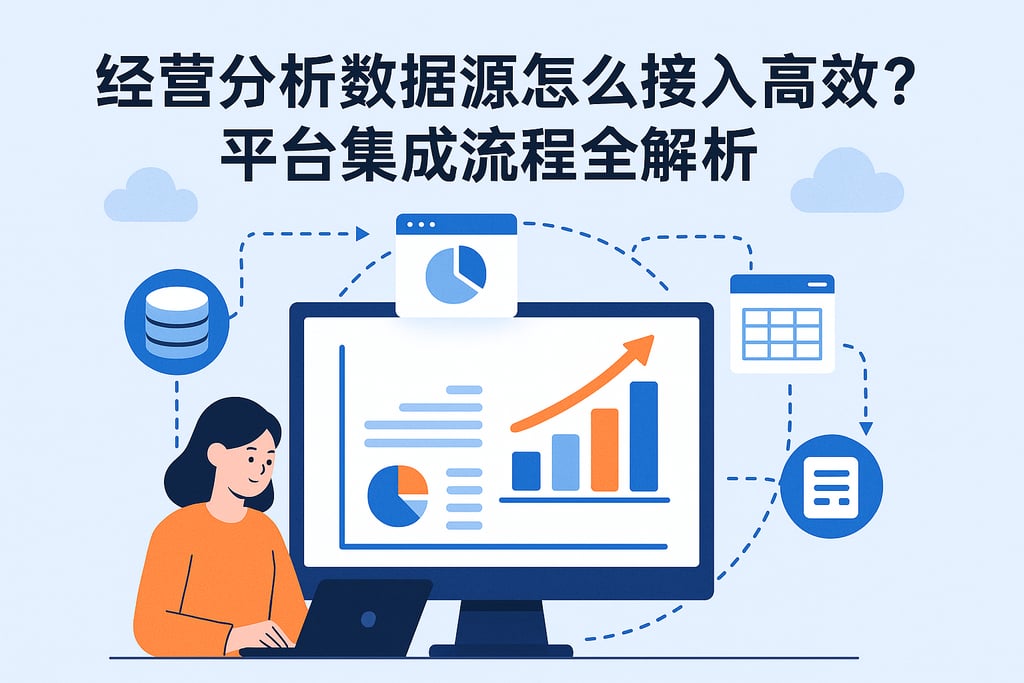 经营分析数据源怎么接入高效？平台集成流程全解析