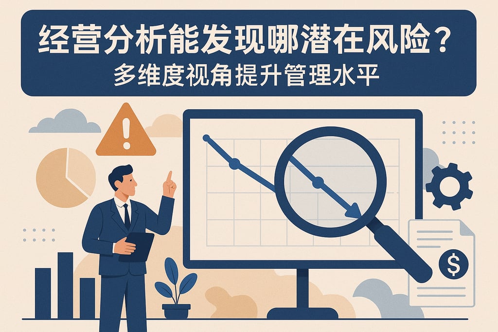 经营分析能发现哪些潜在风险？多维度视角提升管理水平