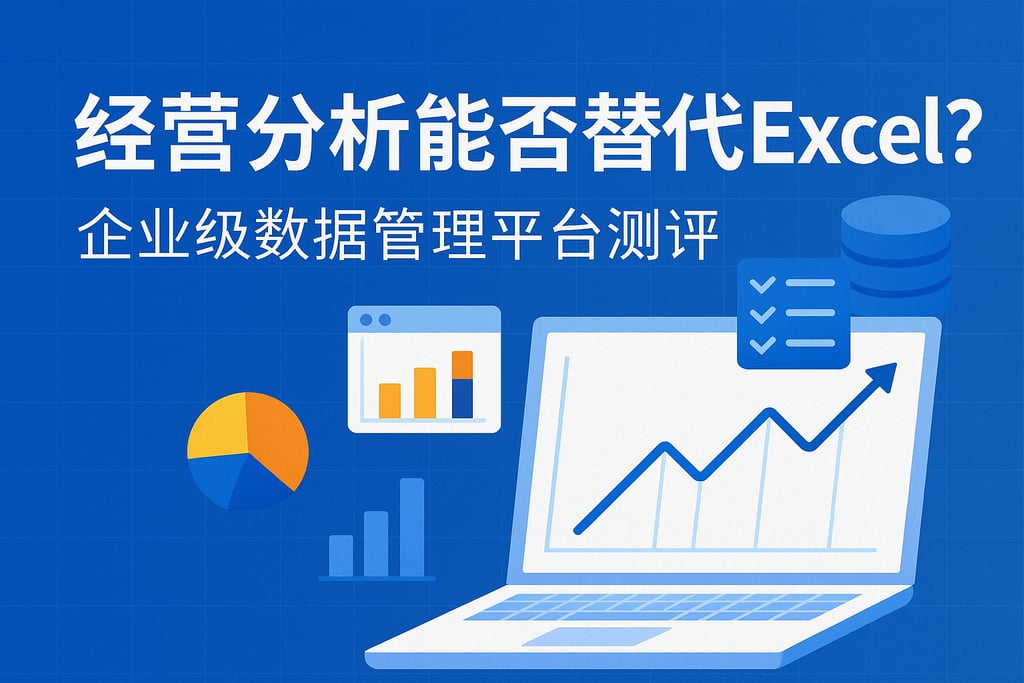 经营分析能否替代Excel？企业级数据管理平台测评