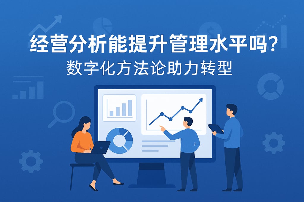 经营分析能提升管理水平吗？数字化方法论助力转型
