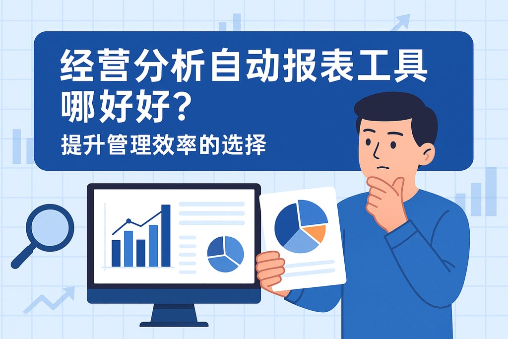 经营分析自动报表工具哪个好？提升管理效率的选择