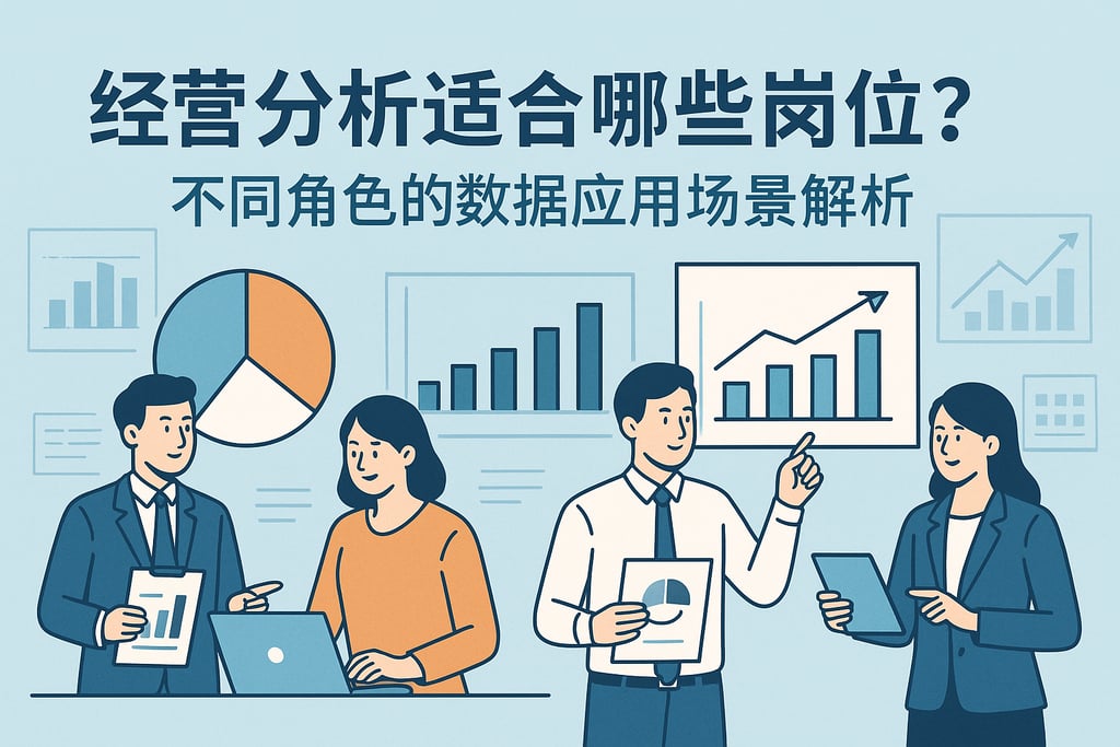 经营分析适合哪些岗位？不同角色的数据应用场景解析
