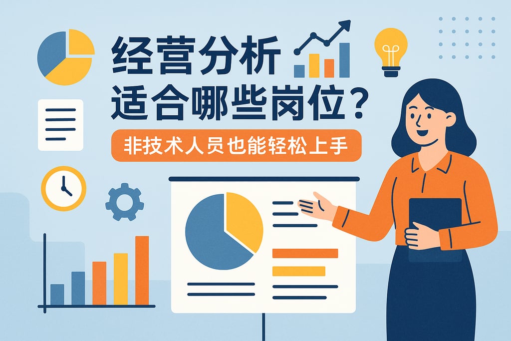 经营分析适合哪些岗位？非技术人员也能轻松上手