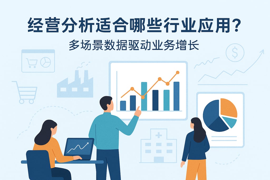 经营分析适合哪些行业应用？多场景数据驱动业务增长
