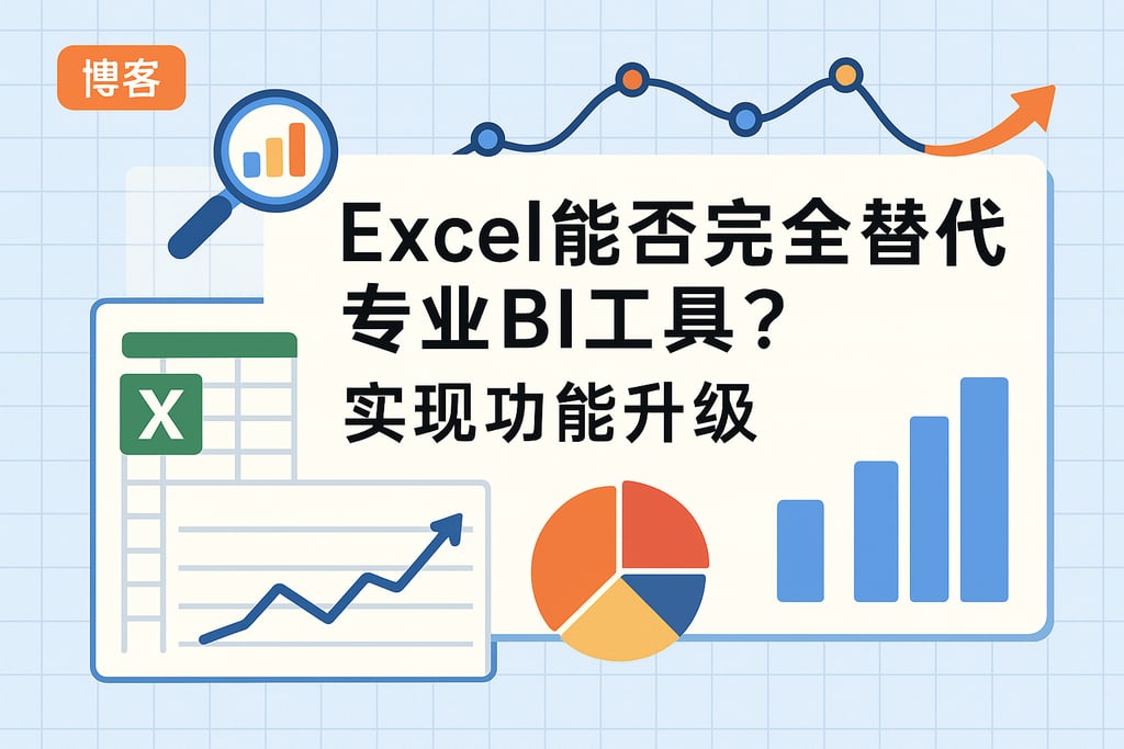 综合分析Excel能否完全替代？专业BI工具实现功能升级