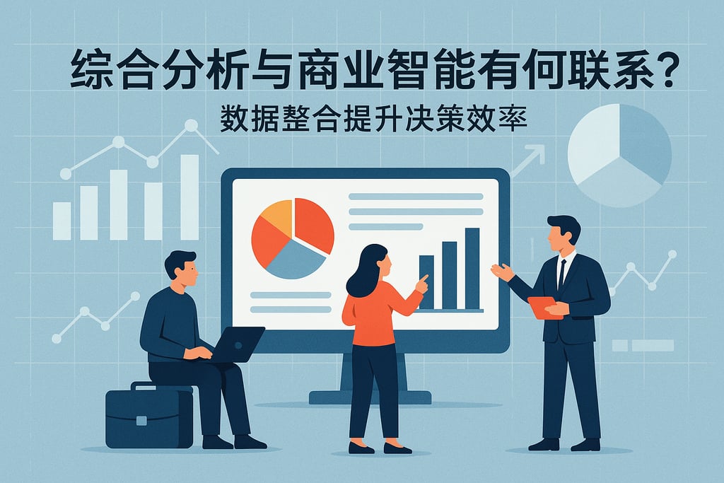 综合分析与商业智能有何联系？数据整合提升决策效率