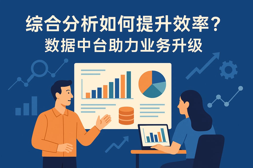 综合分析如何提升效率？数据中台助力业务升级