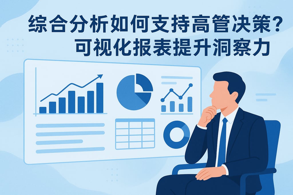 综合分析如何支持高管决策？可视化报表提升洞察力