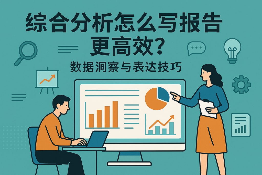 综合分析怎么写报告更高效？数据洞察与表达技巧