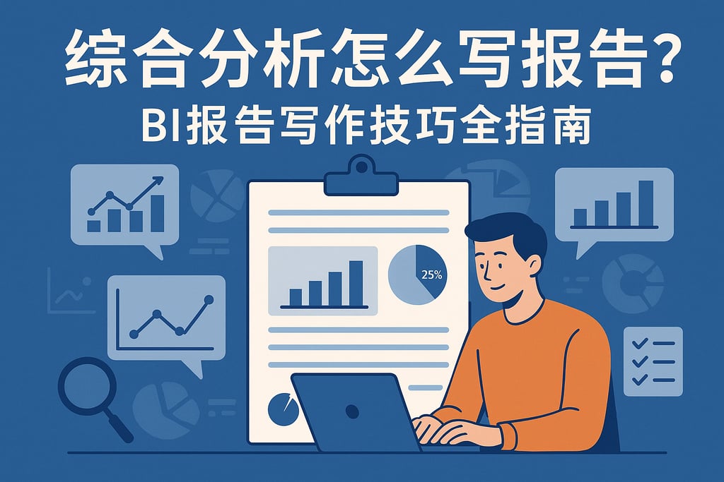 综合分析怎么写报告？BI报告写作技巧全指南
