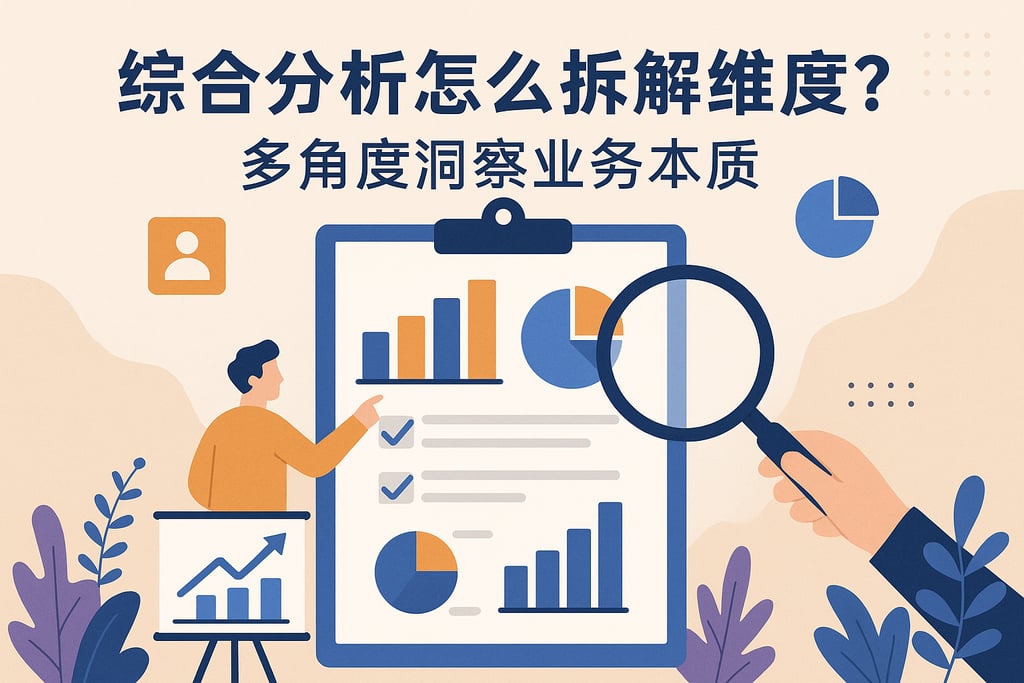 综合分析怎么拆解维度？多角度洞察业务本质