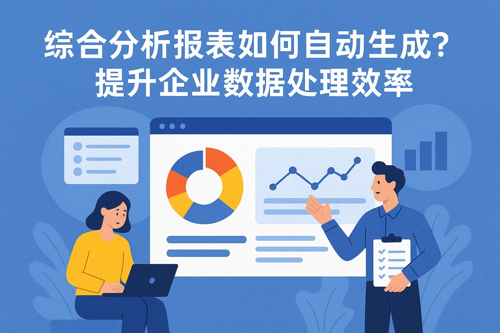 综合分析报表如何自动生成？提升企业数据处理效率