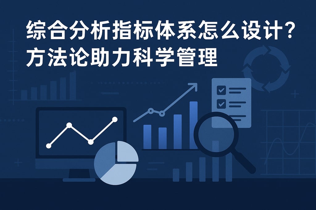 综合分析指标体系怎么设计？方法论助力科学管理